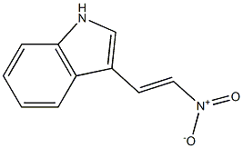 3(2-NITROETHENYL) INDOLE Struktur