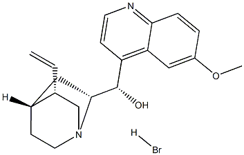 Quinini Hydrobromide Struktur