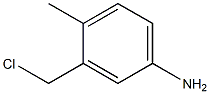 3-CHLOROMETHYLTOLUIDINE Struktur