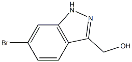 6-BROMO-3-HYDROXYMETHYLINDAZOLE Struktur