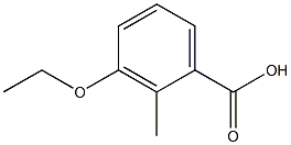 2-METHYL-3-ETHOXYBENZOIC ACID Struktur