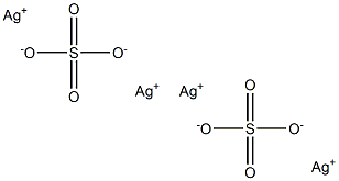 SILVER SULFATE - SULFURIC ACID - SOLUTION (8 % SILVER SULFATE) Struktur