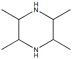 2,3,5,6-TETRAMETHYLPIPERAZINE Struktur