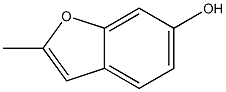 6-Hydroxy-2-Methylbenzofuran Struktur