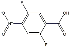 2,5-DIFLUORO-4-NITROBENZIC ACID Struktur