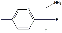 2,2-Difluoro-2-(5-Methylpyridine-2-yl)Ethylamine Struktur