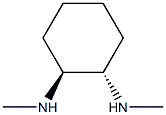 Trans-(1S,2S)-N,N'-Dimethyl-cyclohexane-1,2-diamine Struktur