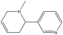 1-Methyl-1,2,3,6-Tetrahydro-2,3'-Bipyridine Struktur