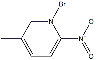 1-BROMO-2-NITRO-5-METHYLPYRIDINE Struktur