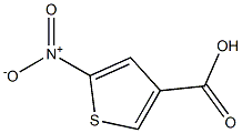 2-NITRO-4-CARBOXYTHIOPHENE Struktur