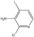 2-Chloro-4-iodo-3-aminopyridine Struktur