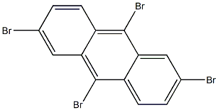 2,6,9,10-TETRABROMOANTHRACENE Struktur