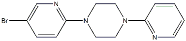 1-(5-BROMO-PYRIDIN-2-YL)-4-PYRIDIN-2-YL-PIPERAZINE Struktur