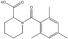 1-(MESITYLCARBONYL)PIPERIDINE-2-CARBOXYLIC ACID Struktur