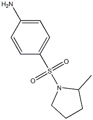 4-[(2-METHYLPYRROLIDIN-1-YL)SULFONYL]ANILINE Struktur