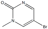 5-BROMO-1-METHYLPYRIMIDIN-2(1H) -ONE Struktur