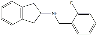 N-(2-FLUOROBENZYL)INDAN-2-AMINE Struktur