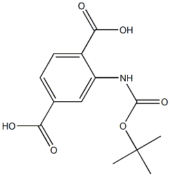 Boc-2-Aminoterepthalic Acid Struktur