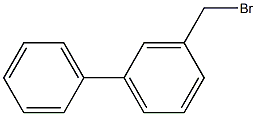 3-bromomethylbiphenyl Struktur