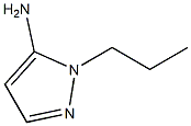 1-propyl-1H-pyrazol-5-amine Struktur