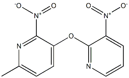 6-methyl-2-nitro-3-[(3-nitro-2-pyridyl)oxy]pyridine Struktur