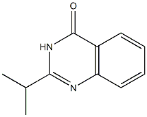 2-isopropyl-4(3H)-quinazolinone Struktur