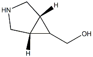 (1R,5S)-3-azabicyclo[3.1.0]hex-6-ylmethanol Struktur