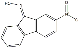 2-nitro-9H-fluoren-9-one oxime Struktur