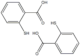 2-Mercaptobenzoic acid(Thiosalicylic acid) Struktur