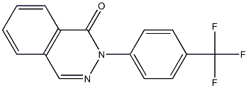 2-[4-(trifluoromethyl)phenyl]-1(2H)-phthalazinone Struktur