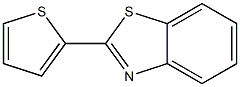 2-(2-thienyl)-1,3-benzothiazole Struktur