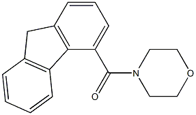 9H-fluoren-4-yl(morpholino)methanone Struktur