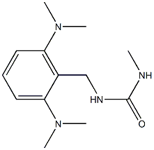 N-[2,6-di(dimethylamino)benzyl]-N'-methylurea Struktur