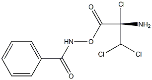 N-[(2,3,3-trichloroallanoyl)oxy]benzamide Struktur