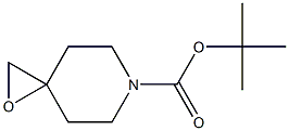 tert-butyl 1-oxa-6-azaspiro[2.5]octane-6-carboxylate Struktur