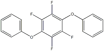 1,2,4,5-tetrafluoro-3,6-diphenoxybenzene Struktur