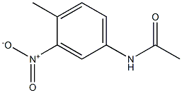 N1-(4-methyl-3-nitrophenyl)acetamide Struktur