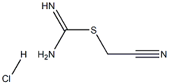 cyanomethyl imidothiocarbamate hydrochloride Struktur