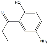 1-(5-amino-2-hydroxyphenyl)propan-1-one Struktur