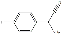 amino(4-fluorophenyl)acetonitrile Struktur