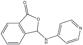 3-(4-pyridylamino)-1,3-dihydroisobenzofuran-1-one Struktur