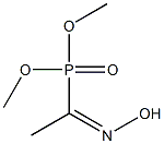 dimethyl (1-hydroxyiminoethyl)phosphonate Struktur