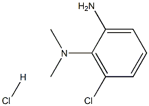 N-(2-amino-6-chlorophenyl)-N,N-dimethylamine hydrochloride Struktur