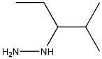 1-(2-methylpentan-3-yl)hydrazine Struktur