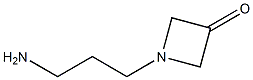 1-(3-aminopropyl)azetidin-3-one Struktur