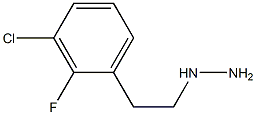 1-(3-chloro-2-fluorophenethyl)hydrazine Struktur