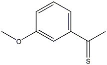 1-(3-methoxyphenyl)ethanethione Struktur