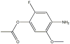 1-(4-Amino-2-fluoro-5-methoxy-phenyl)-acetic acid Struktur