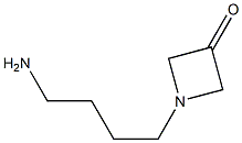 1-(4-aminobutyl)azetidin-3-one Struktur