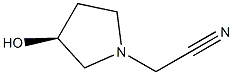 2-((S)-3-hydroxypyrrolidin-1-yl)acetonitrile Struktur